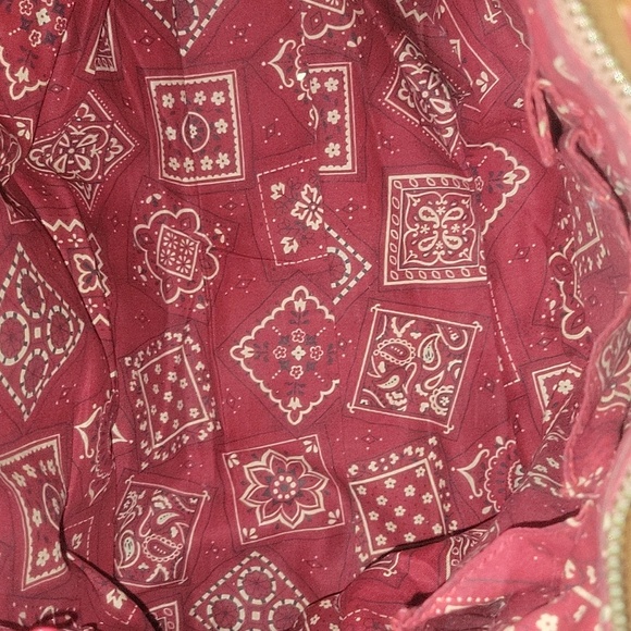 Isabella Fiore Beaded/ Embroidered Brown Leather Tote Shoulder Bag - Picture 13 of 14